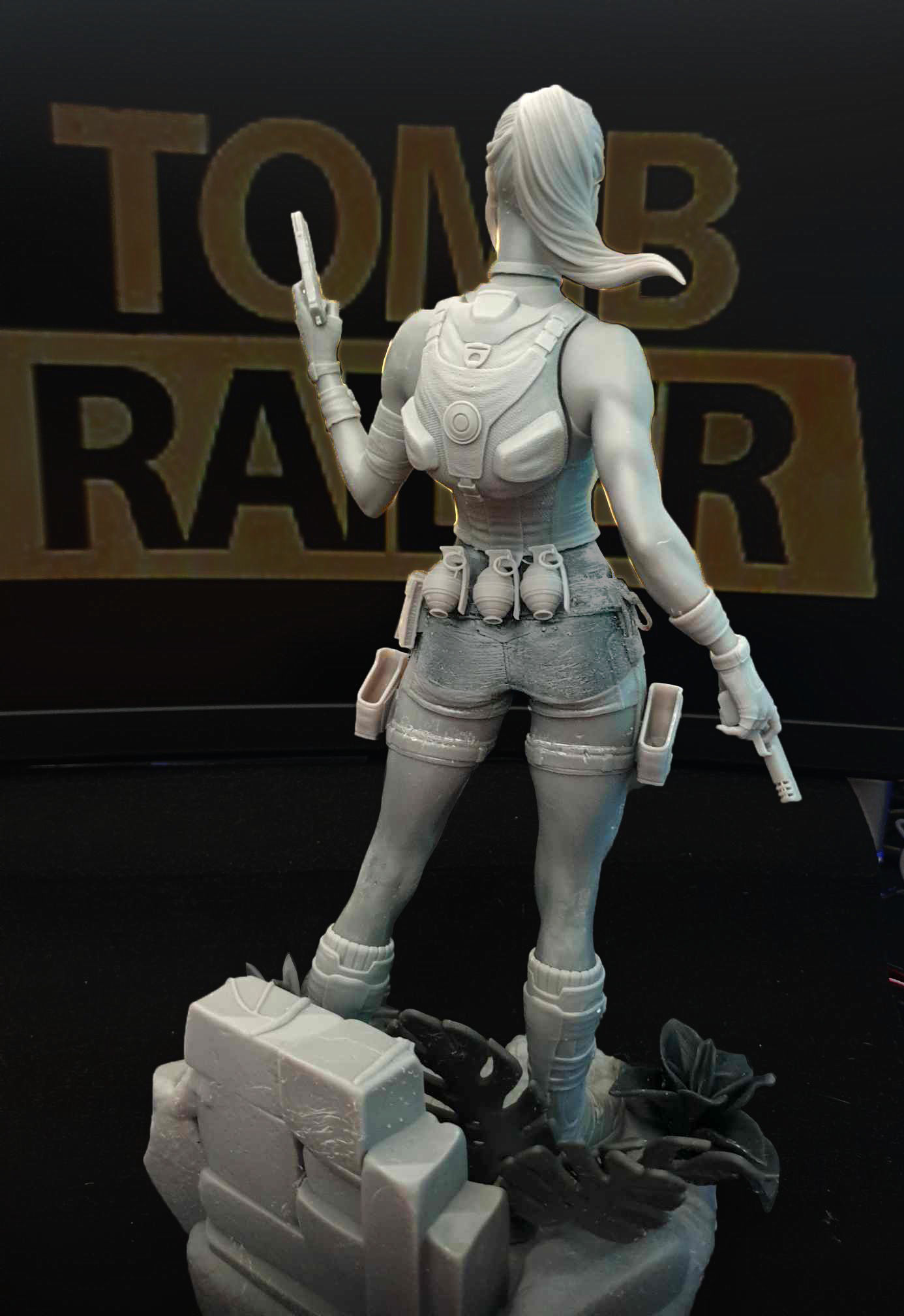 Lara Croft 3D printing model 3D print model_10