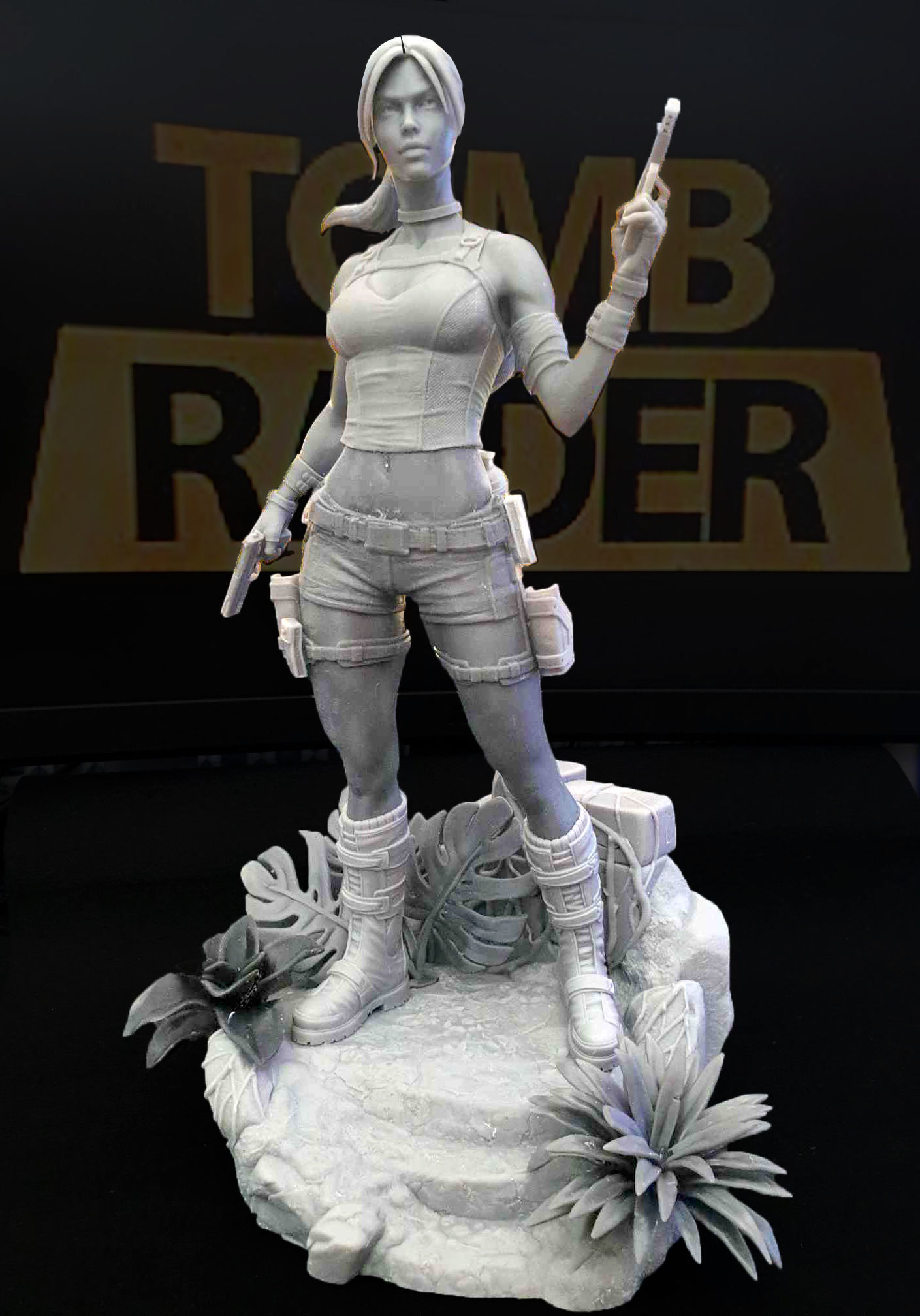 Lara Croft 3D printing model 3D print model_9