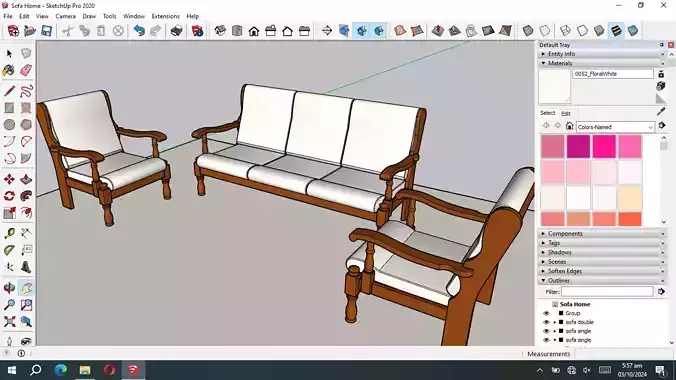 Old sofa home furniture