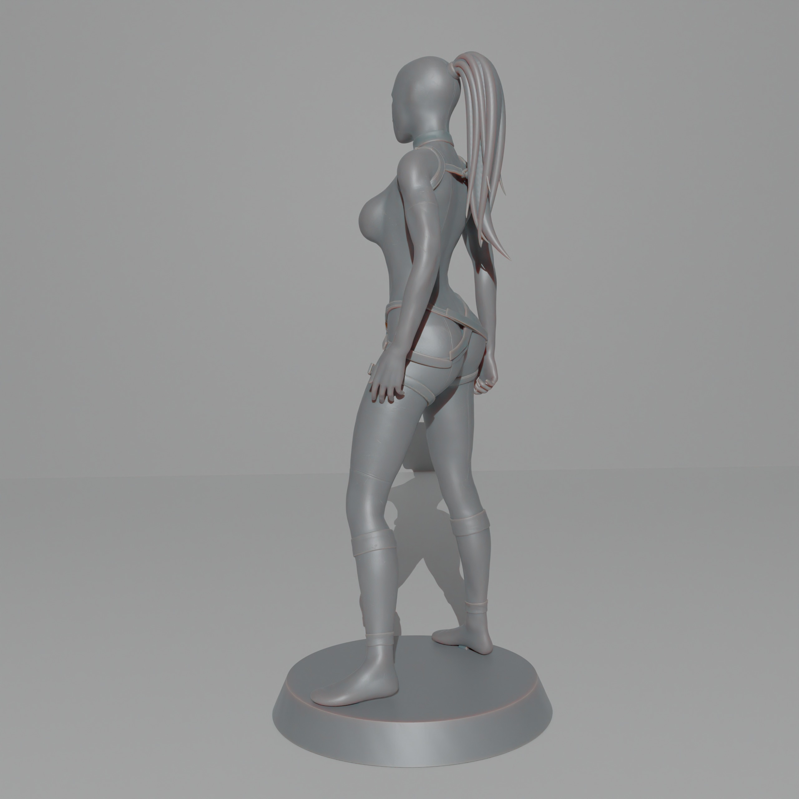 Lady Deadpool 3D print model_5
