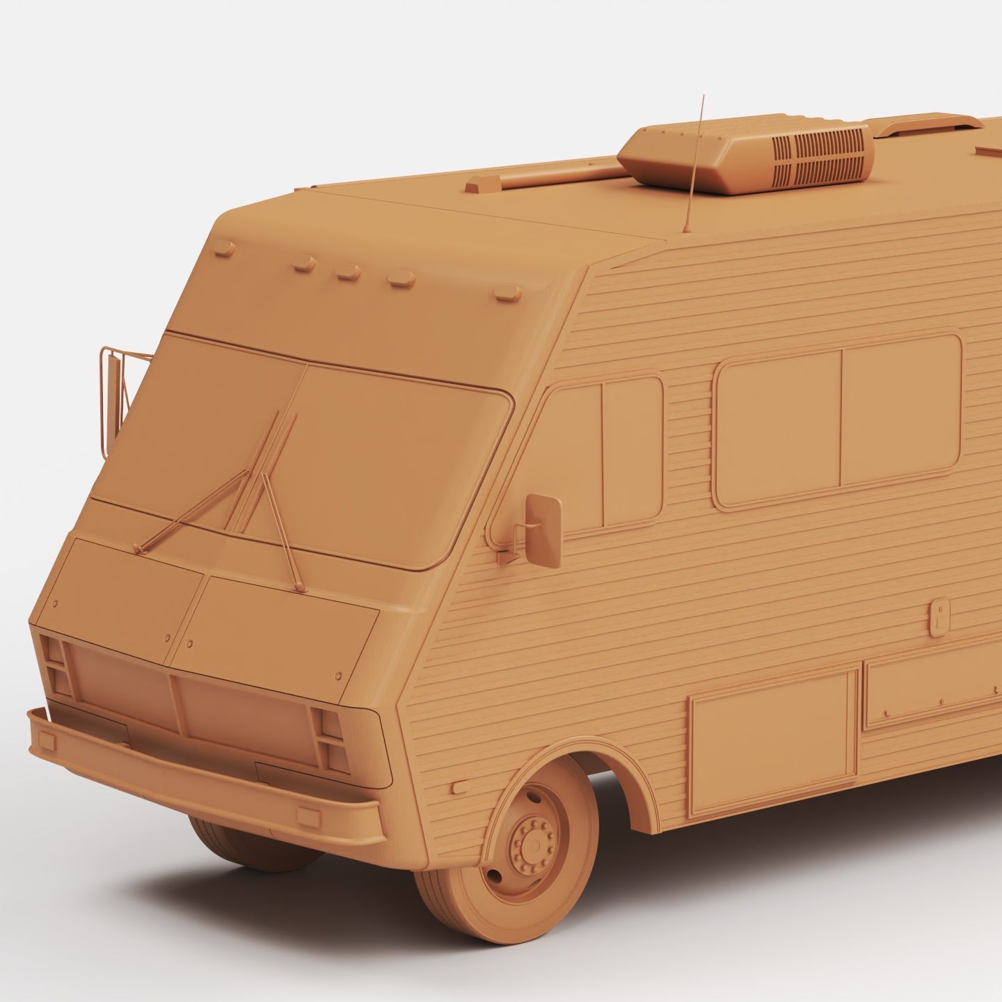 Fleetwood Bounder 1986 3D print model_9