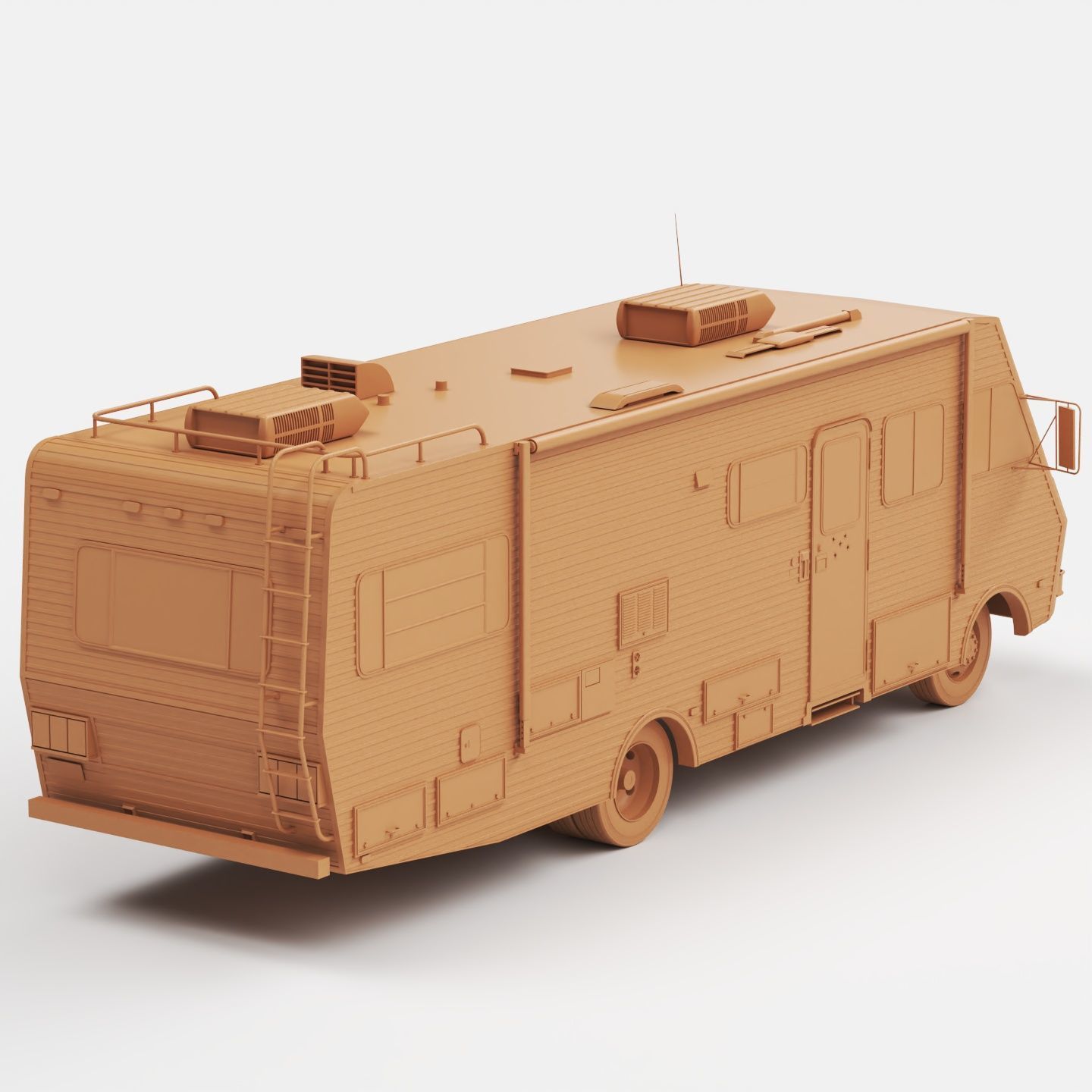 Fleetwood Bounder 1986 3D print model_6