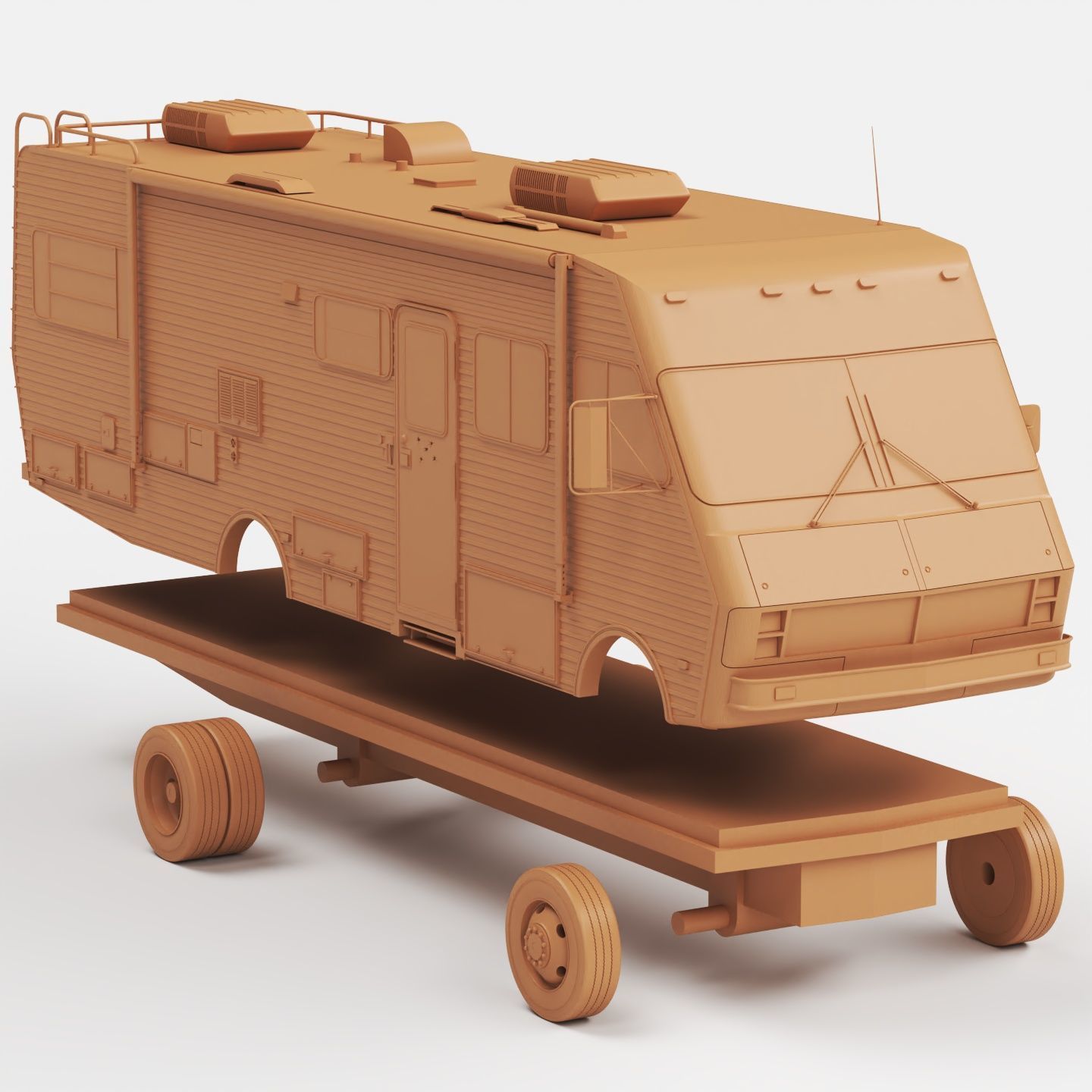 Fleetwood Bounder 1986 3D print model_3