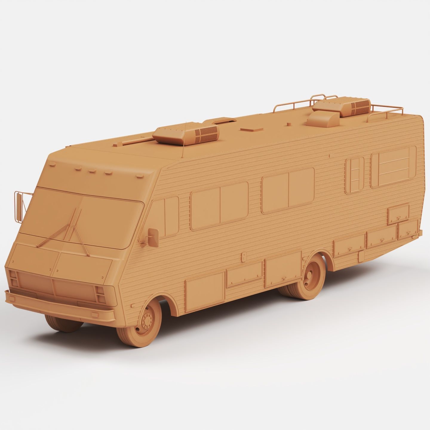 Fleetwood Bounder 1986 3D print model_4