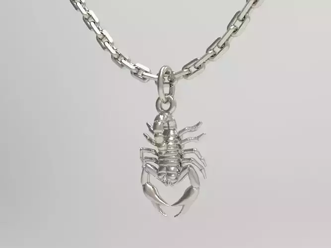 Scorpio pendant