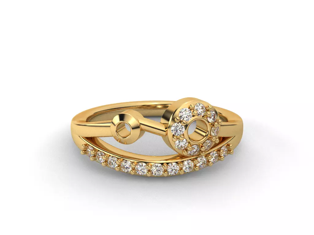 WEDDING BANDS 3D print model_0