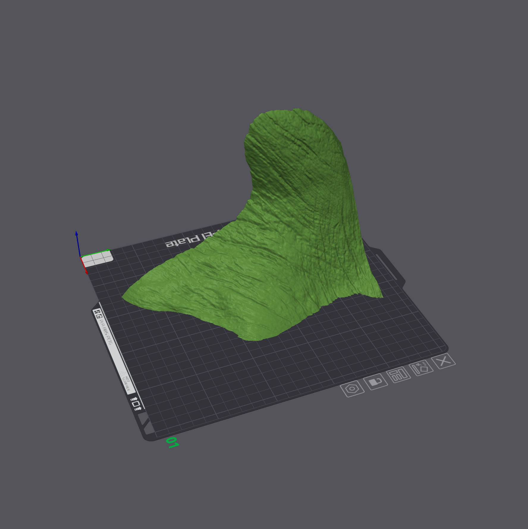 Panther Chameleon - Furcifer pardalis V1 3D print model_14