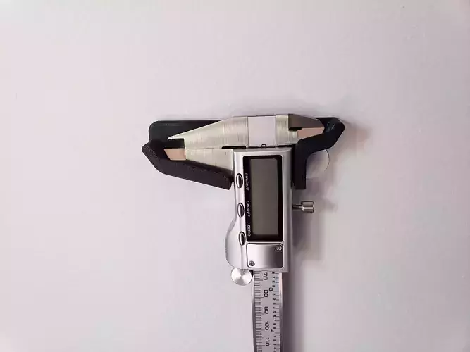 Digital Caliper Holder - No Supports - Caliper Holster