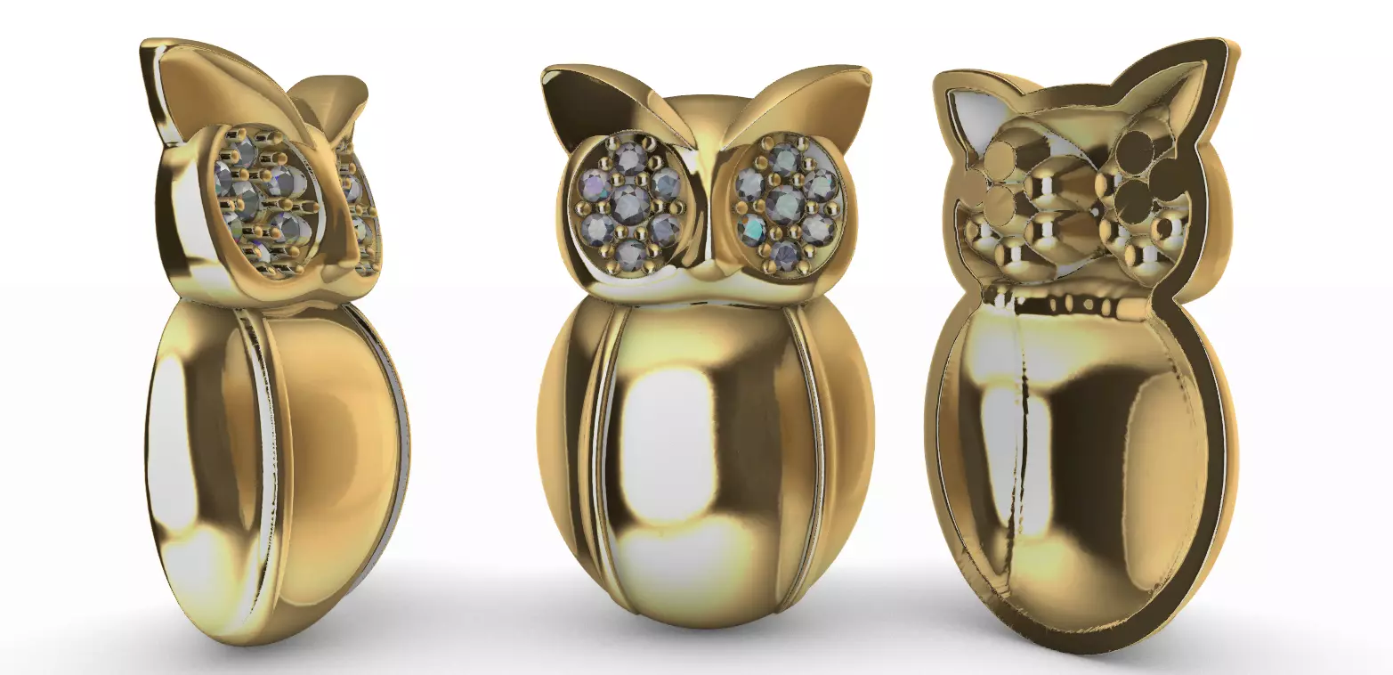 Owl - Coruja 3D print model