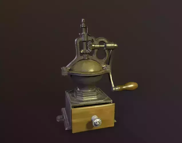 Vintage coffee grinder