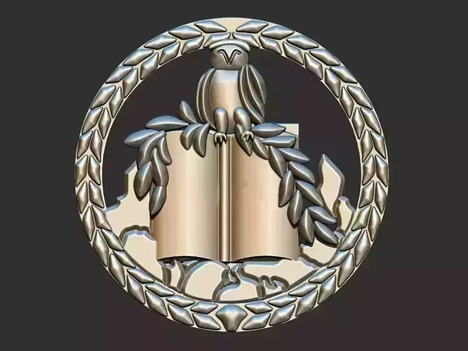 Teatcher Medal - Owl - Coruja Professor