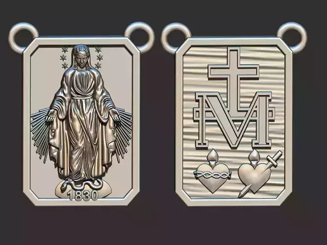 Milagrosa Our Lady of Graces Scapular Nossa senhora Escapulario