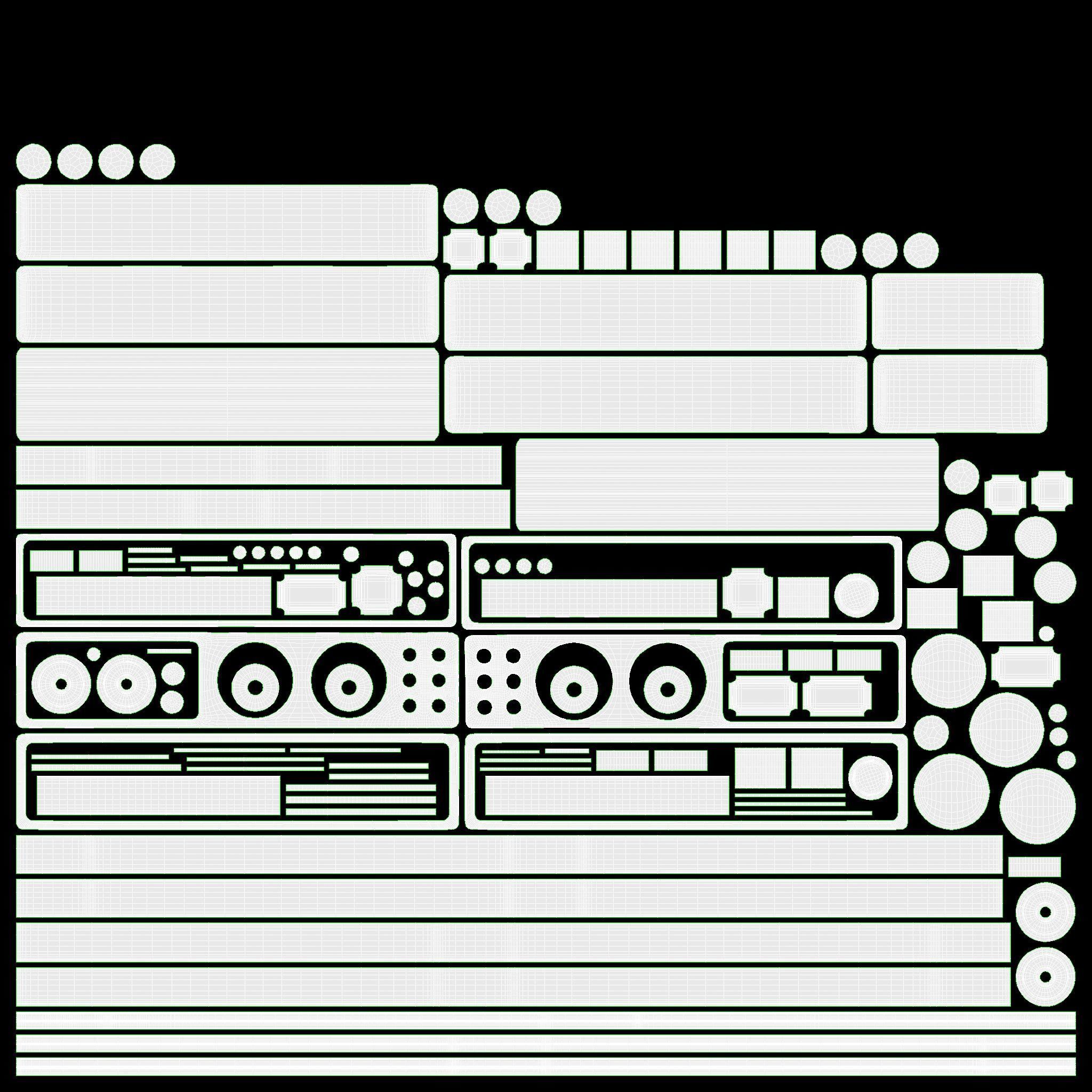 Complete draftsman workplace 3D model_20