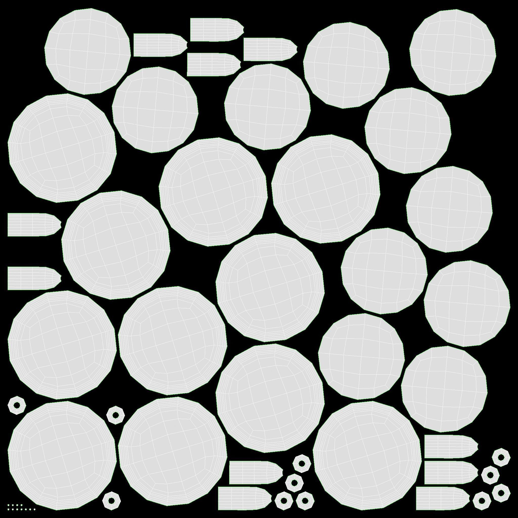 Complete draftsman workplace 3D model_32