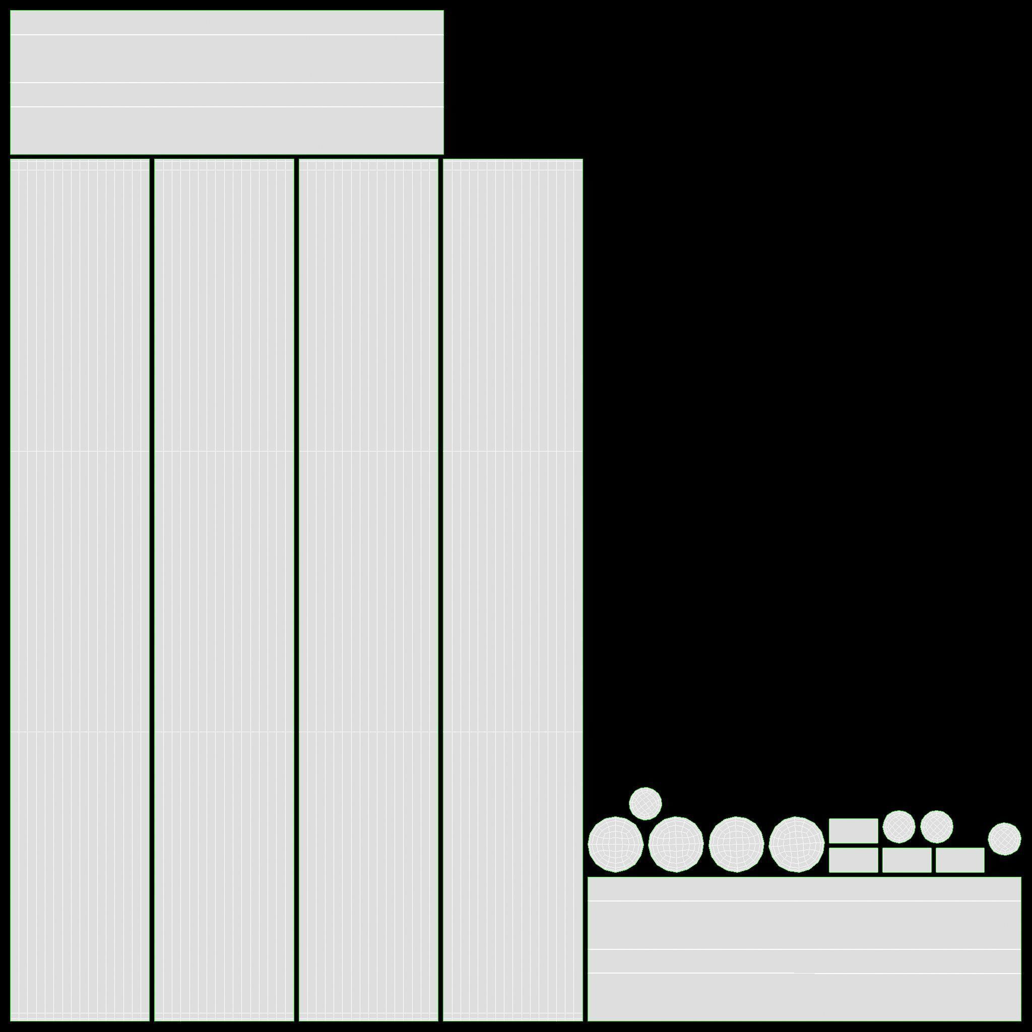 Complete draftsman workplace 3D model_35