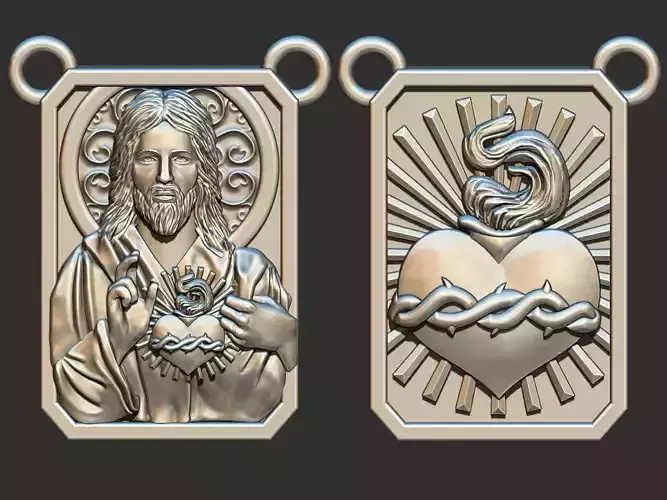 Sacred Heart of Jesus Scapular - Escapulario