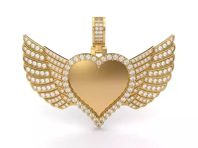 HEART PENDANT 3D print model