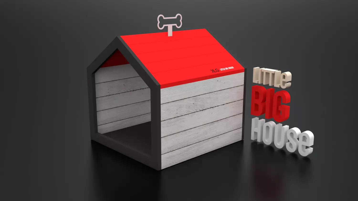 dog house Free 3D model
