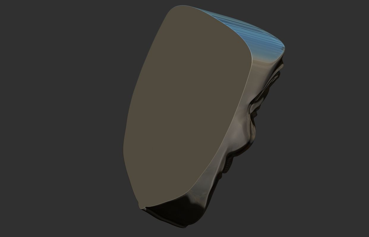 V for Vendetta - V de Vinganca Mask 3D print model_4