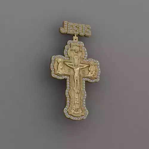Jesus Cross jesus chirst 3D print model