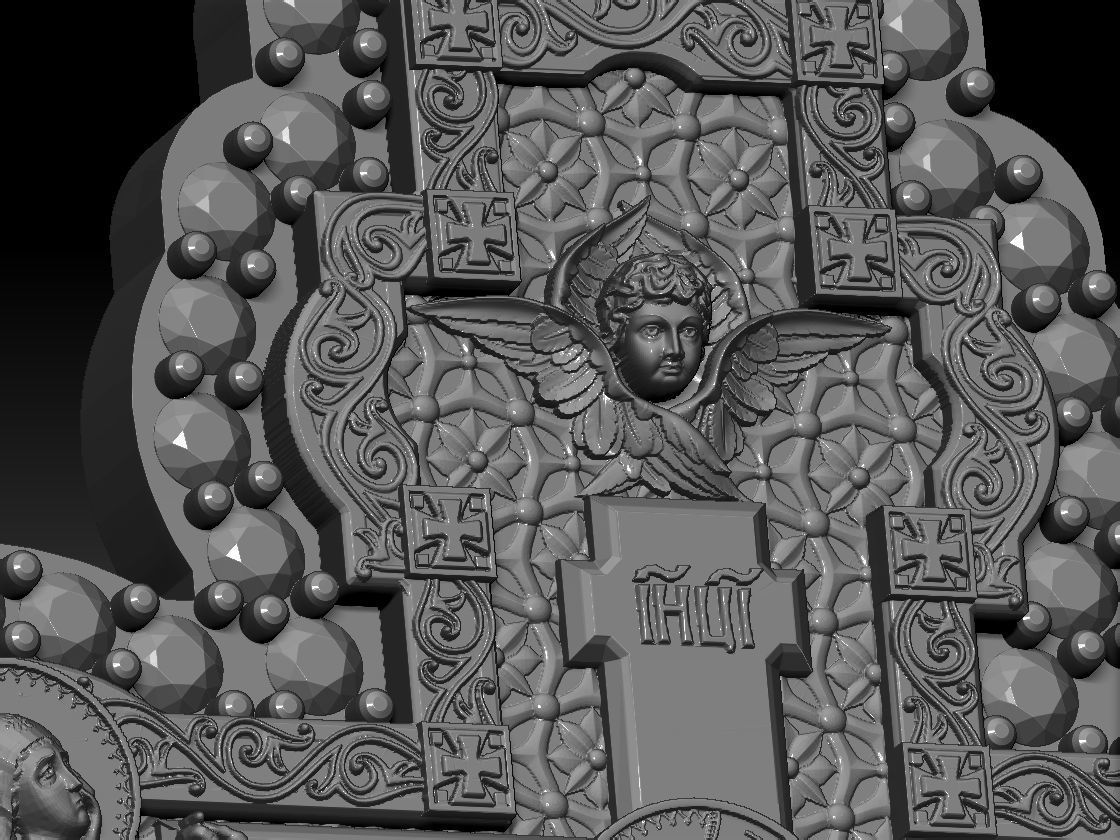 Jesus Cross jesus chirst 3D print model 3D print model_7