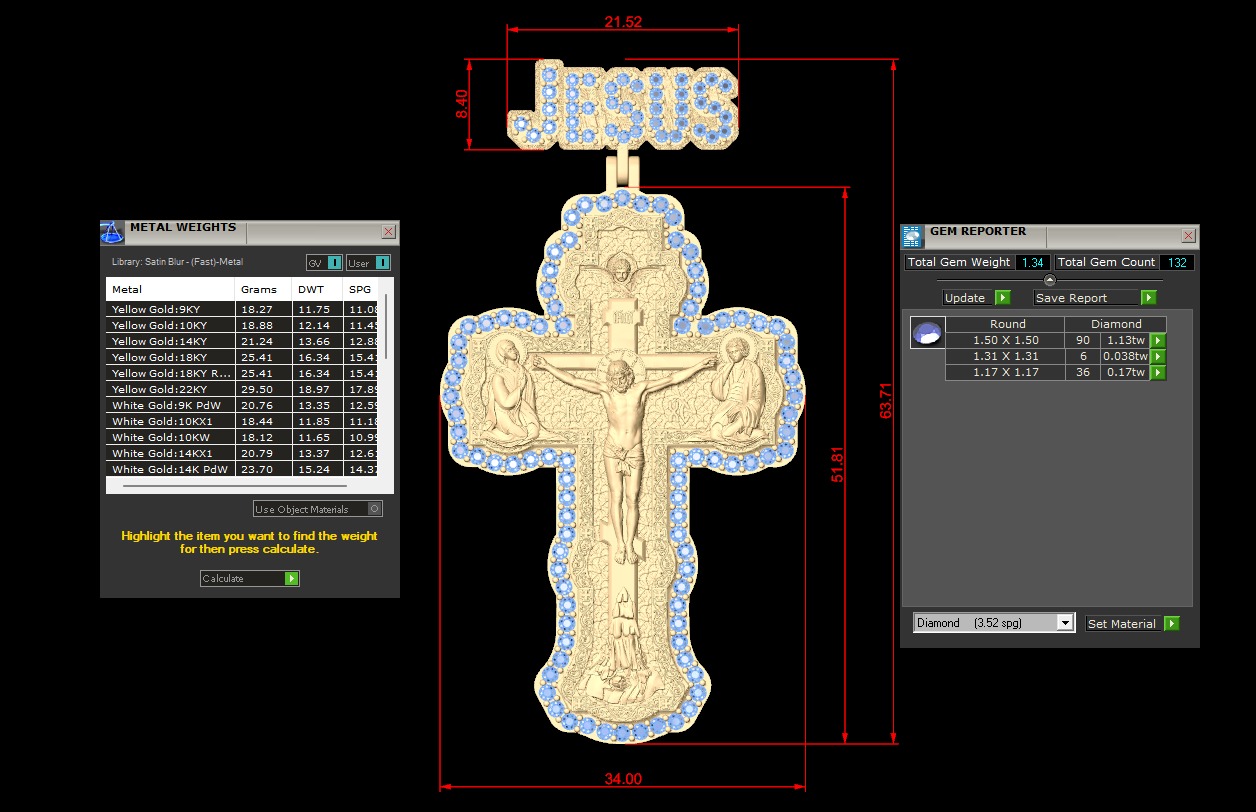 Jesus Cross jesus chirst 3D print model 3D print model_4