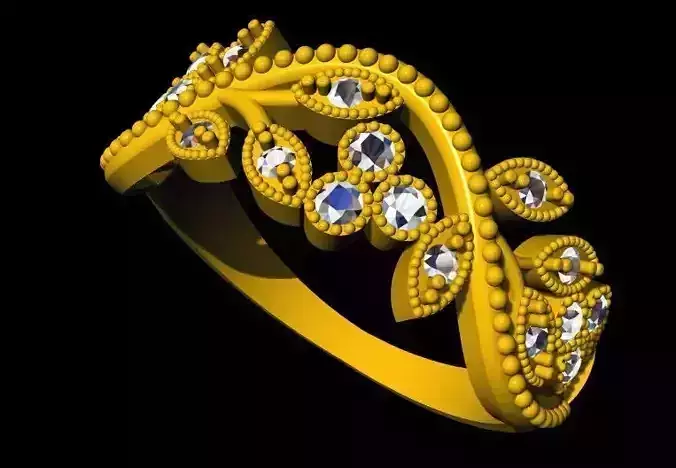 Antique Ring 3dm file