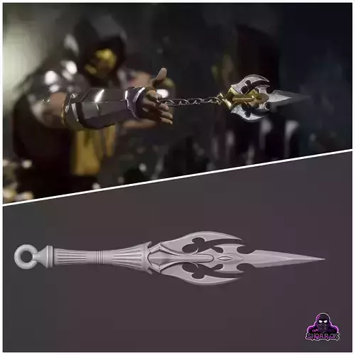 Scorpion Kunai from MK1 1 - Hell Dart