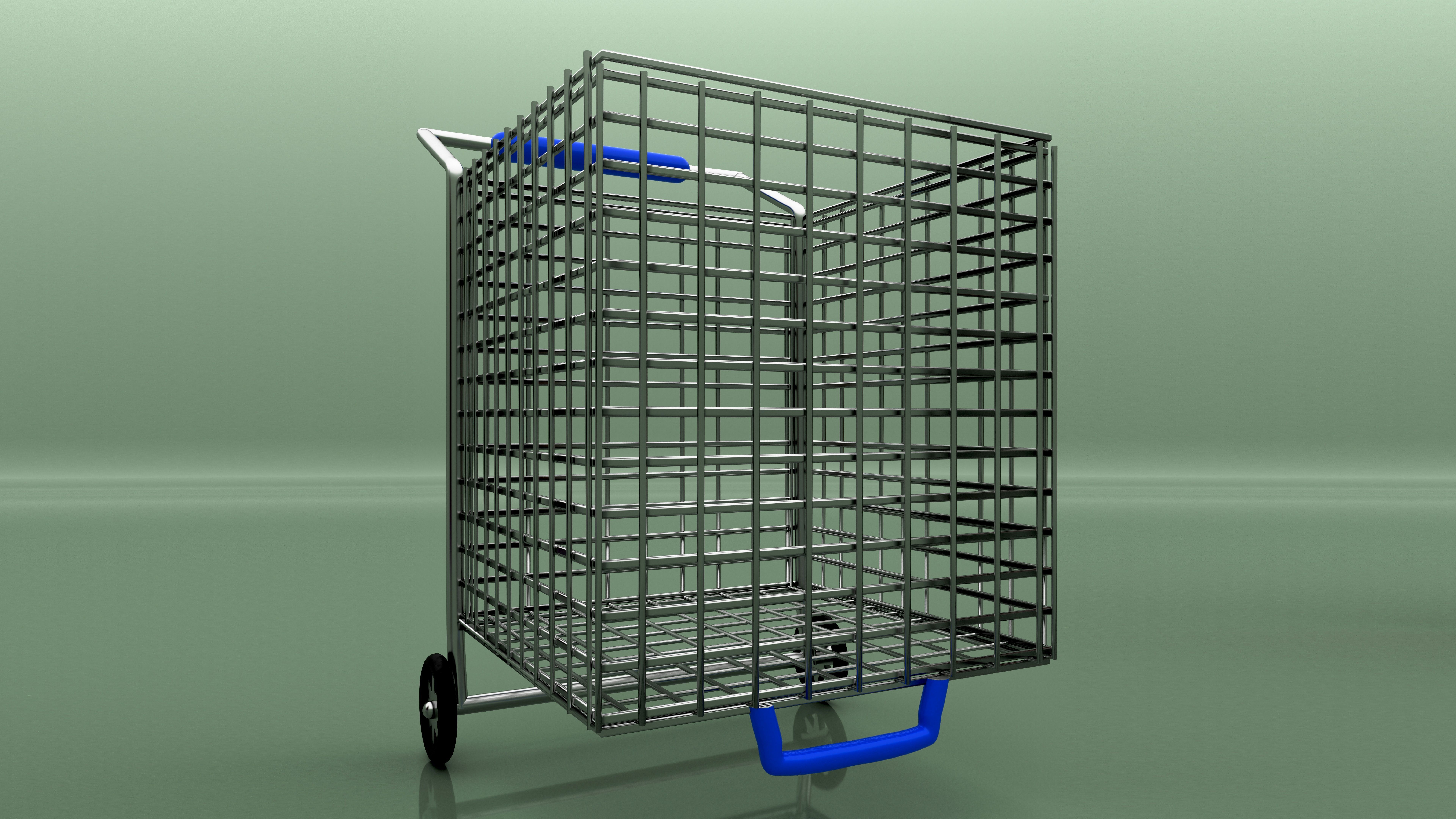 Shoping Carts  3D model_1