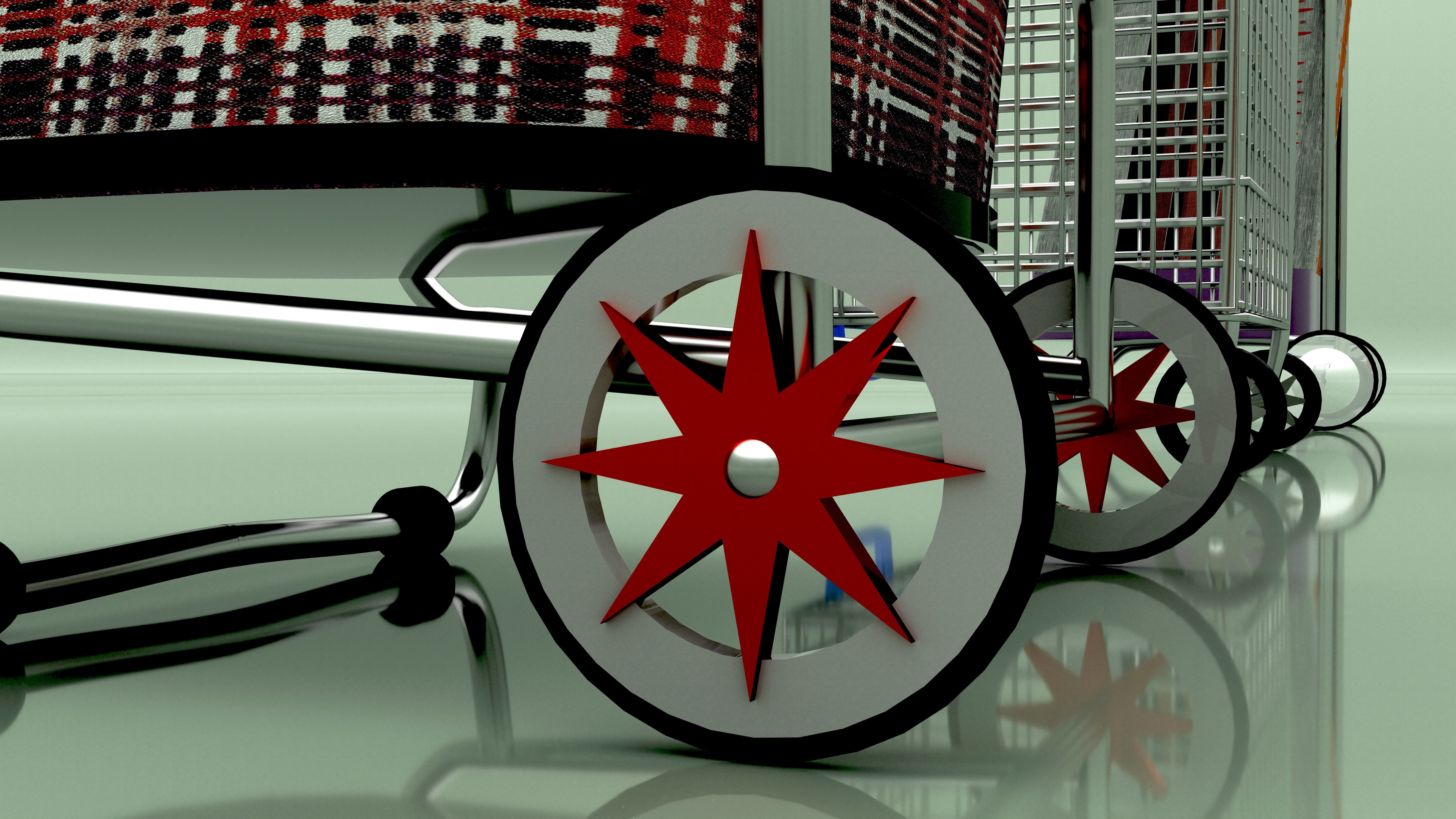 Shoping Carts  3D model_4