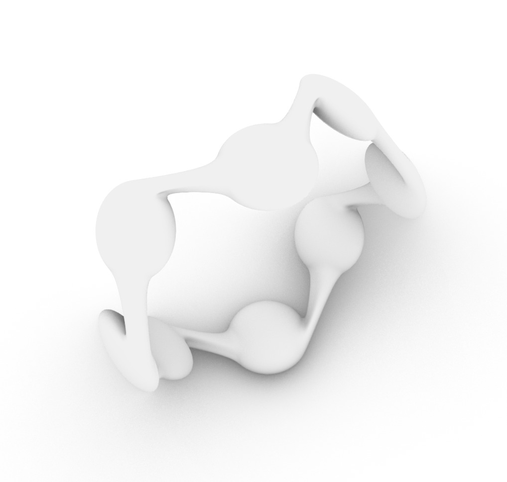 pad ring size 20 3D print model_4