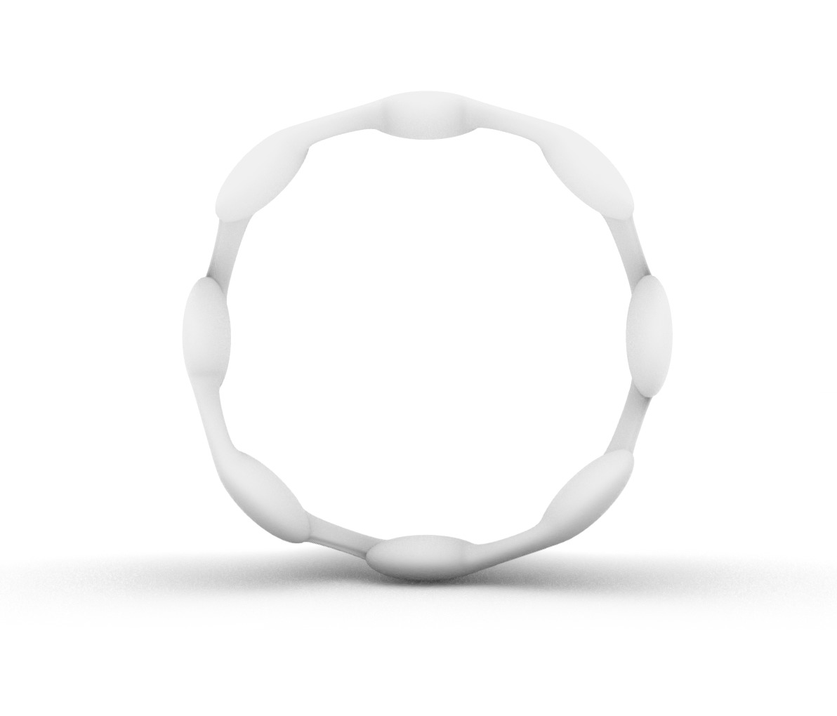 pad ring size 20 3D print model_6