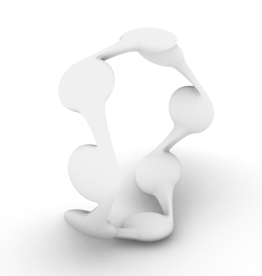 pad ring size 20 3D print model_5