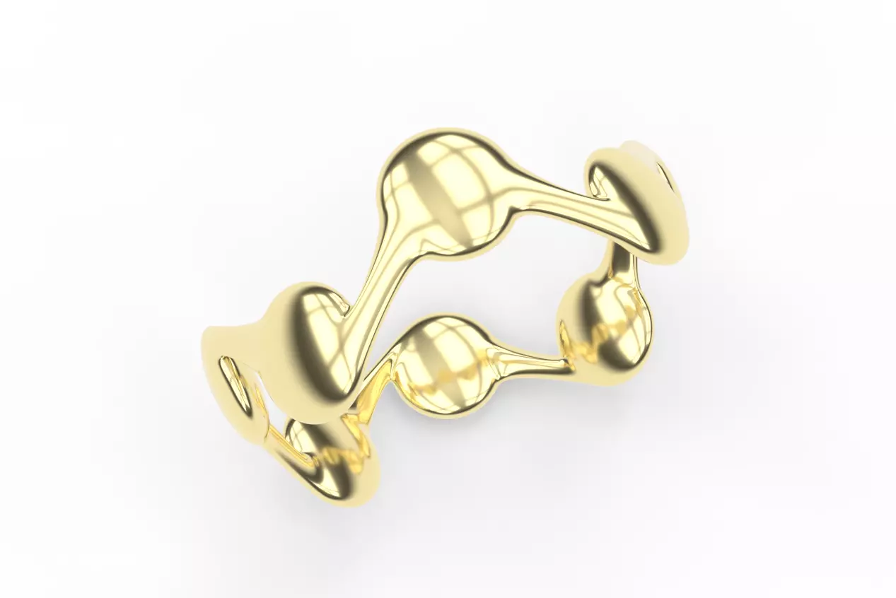 pad ring size 20 3D print model_0