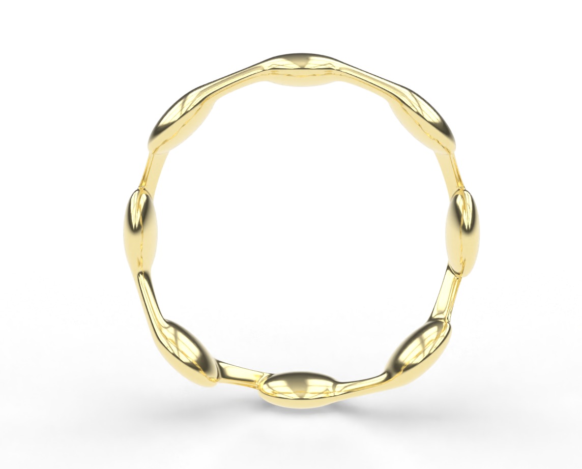 pad ring size 20 3D print model_1