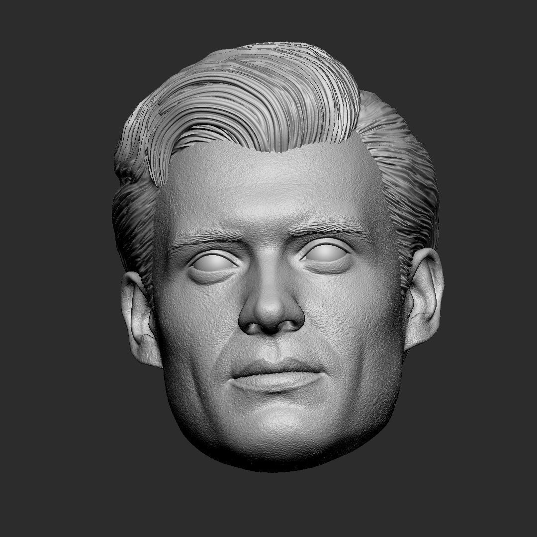 Superman Legacy - David Corenswet head 3D print model_5