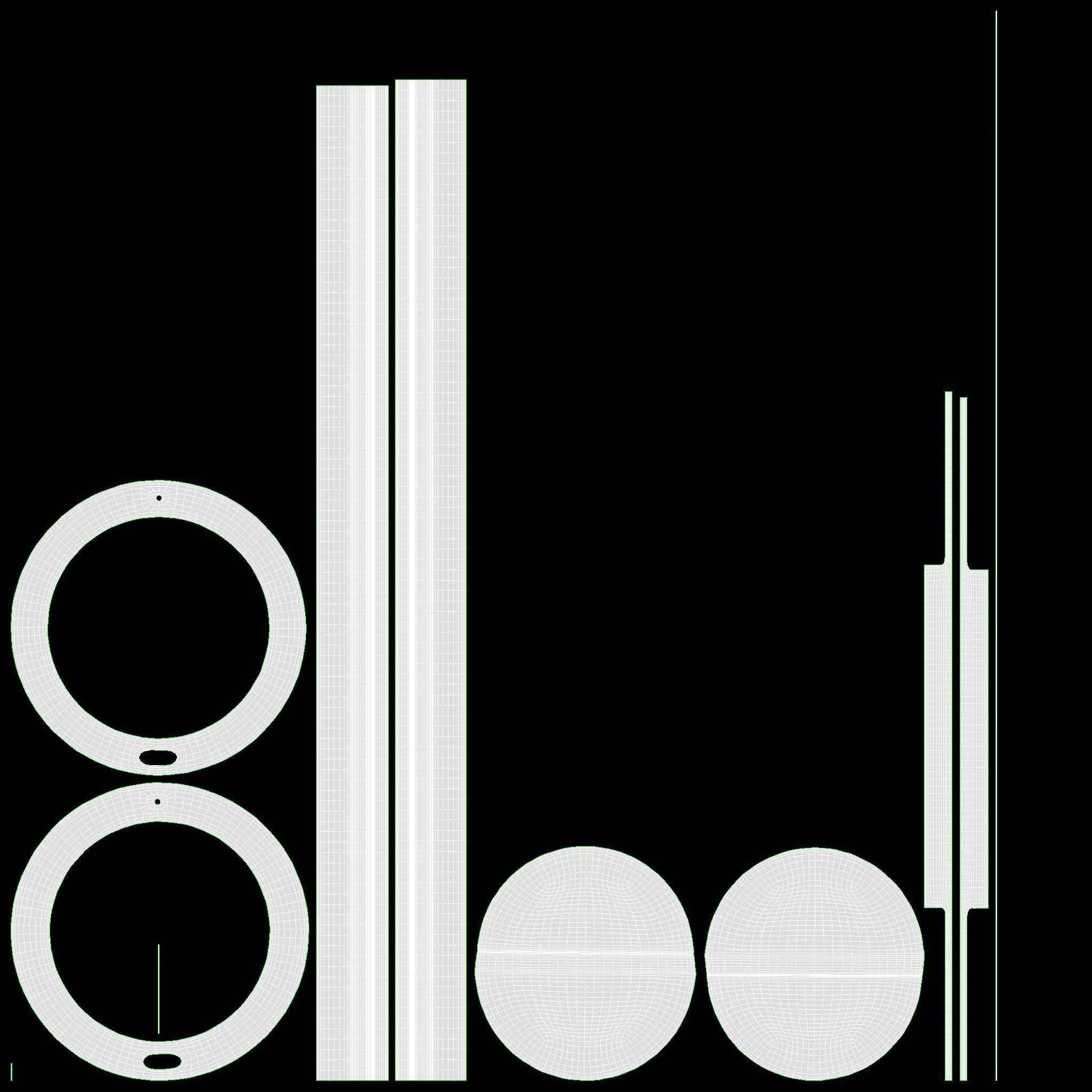 Fast Food Packaging Set Mockup 02 3D model_13