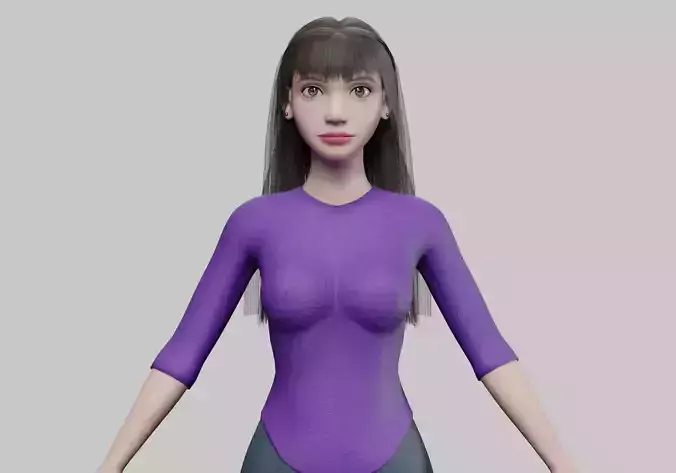 cute standard woman V28971 