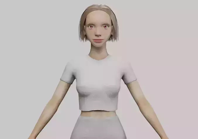 cute beautiful woman V27391 