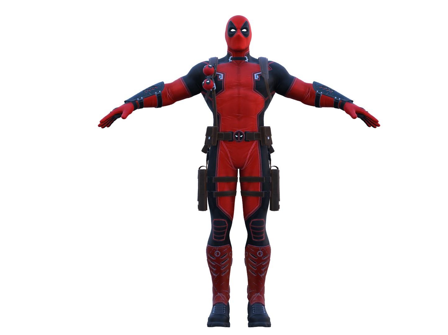 Deadpool 3 3D model_2