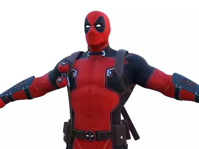 Deadpool 3 3D model