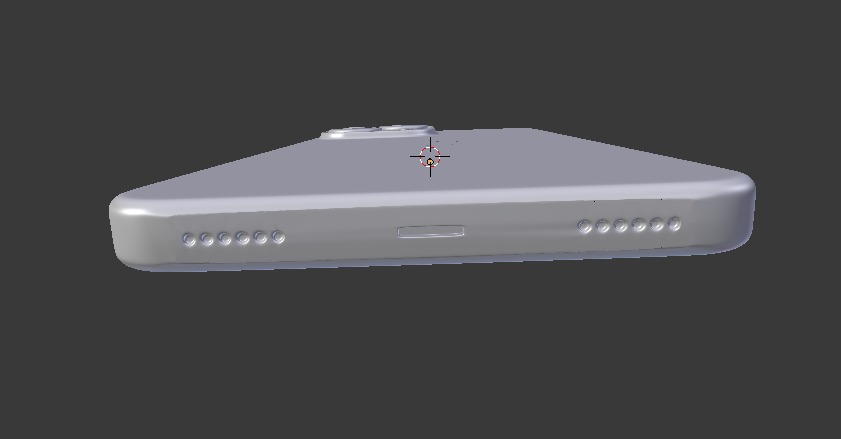 Apple iPhone 15 pack with 5 colors Free low-poly 3D model_4