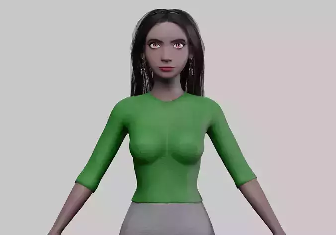 sweet cool woman V33968 