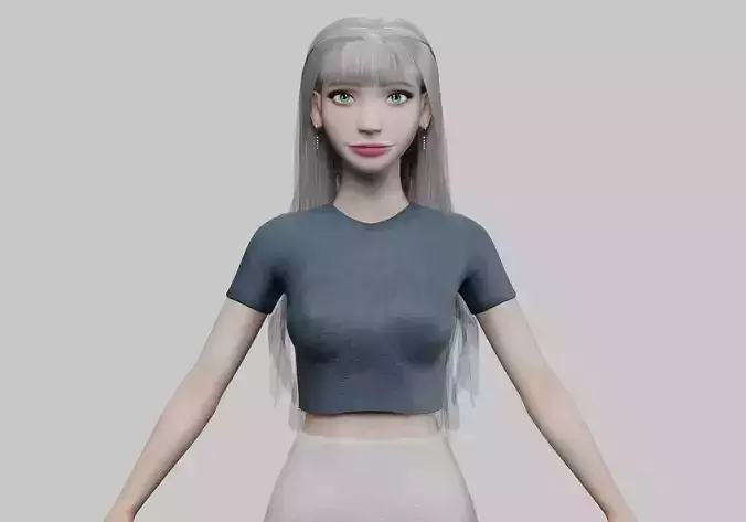 standard cute woman V34968 