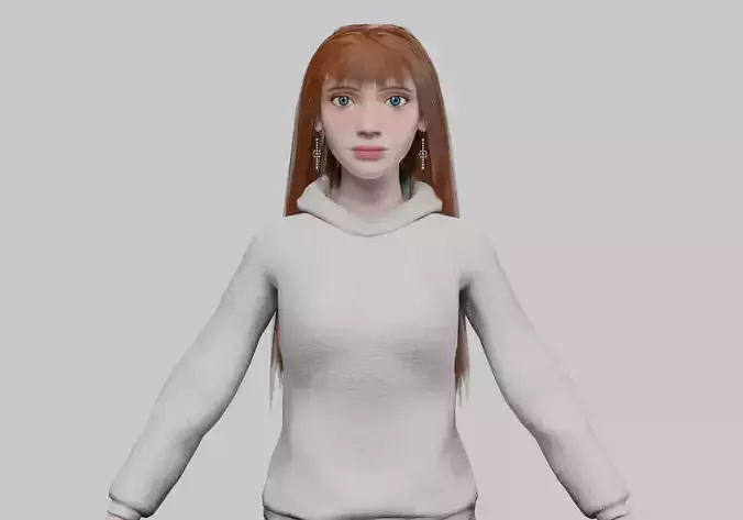 pretty young woman V34576 