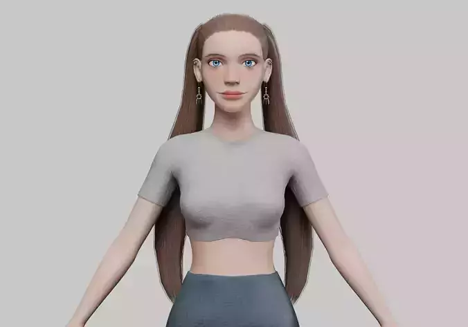 pretty sweet woman V24617 