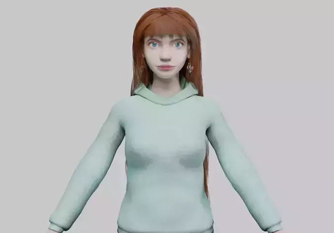 pretty cute woman V41443 