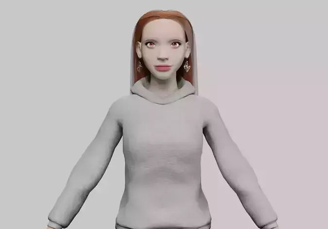 cute young woman V30135 