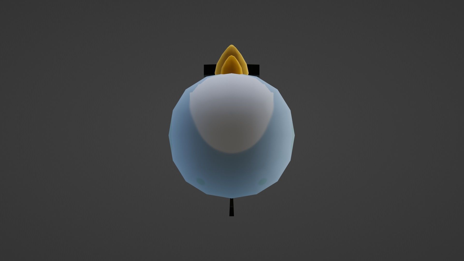 TONY FROM ANGRY BIRDS Low-poly 3D model_7