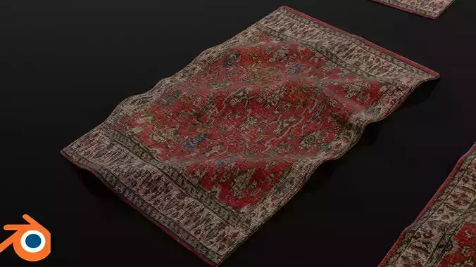 Traditional Turkish rug